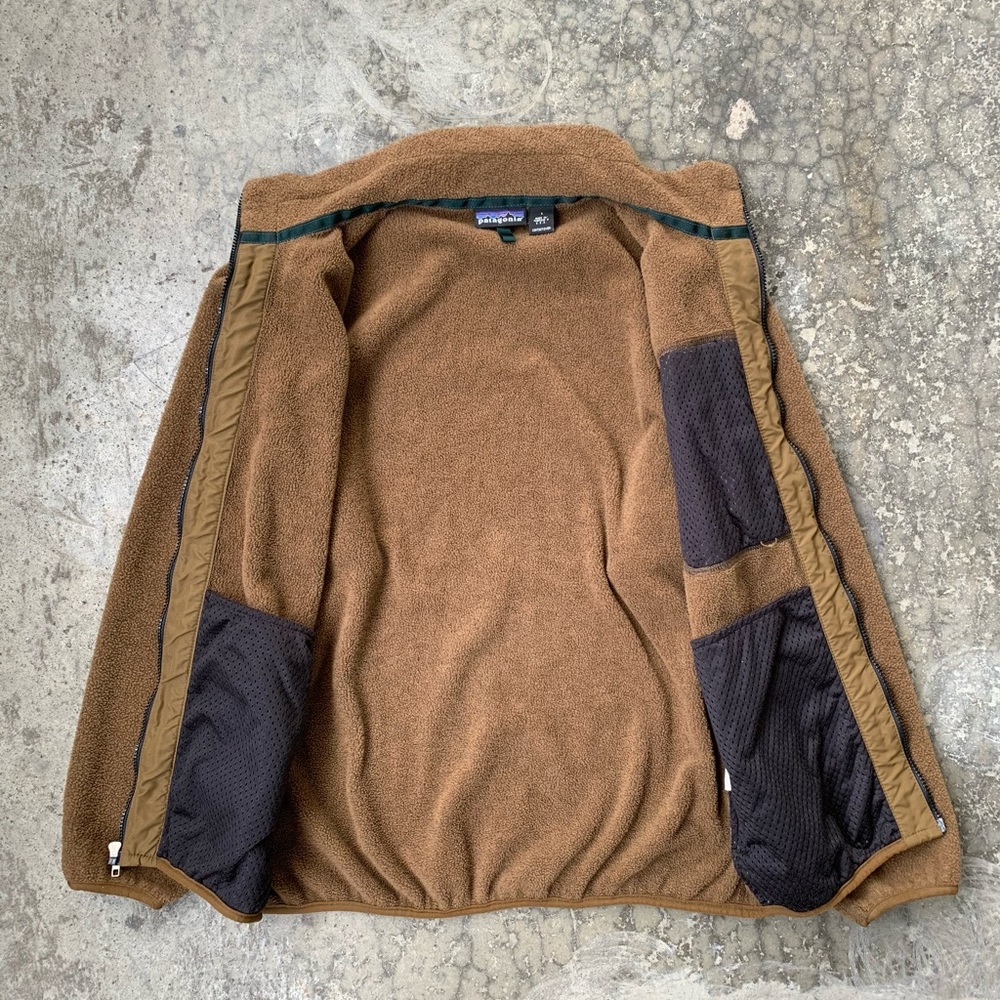 🟤2004 Patagonia Made in USA Retro Pile Fleece (Sz L) - Picture 5 of 6